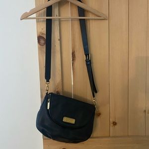 Marc Jacobs Natasha crossbody purse, black leather!